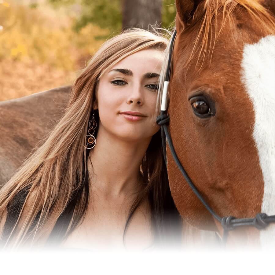 Free 2 Find Peace By participating in our recreational therapies, residents begin to explore their unique gifts and bond over like-interests. One of our primary services, Equine Therapy, is known for its ability to decrease symptoms of PTSD. Through this program, our residents have found belonging in the equine community and purpose in their ability to care for horses. These experiences provide peace from the effects of trauma.